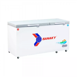 Tủ đông Sanaky VH-6699W2K, Inverter 485 lít, mặt kính cường lực