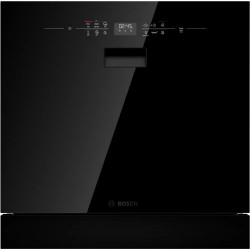 MÁY RỬA BÁT MINI 8 BỘ ÂM TỦ BOSCH SCX6ITB00E SERIE 6 NGANG 60CM MÀU ĐEN