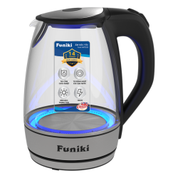 Ấm siêu tốc thủy tinh 1,7 lít Funiki HKT5232