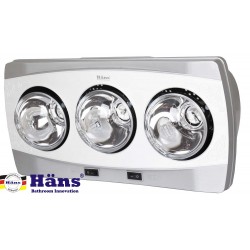 Đèn sưởi 3 bóng Hans H3B 825W 2–6 m²