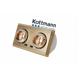Đèn sưởi 2 bóng Kottmann K2A 550W