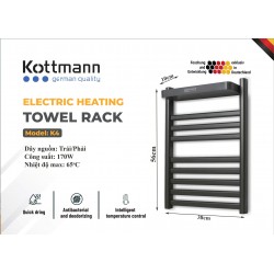 Giá Sấy Khăn Kottmann K4 170W