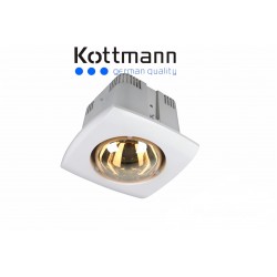Đèn sưởi 1 bóng Kottmann K1A 275W 20x20cm