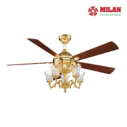 Quạt Trần Đèn 5 Cánh Milan FY968 DC 60W