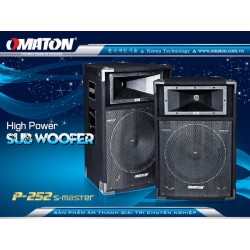 Loa sân khấu P - 252S-Master
